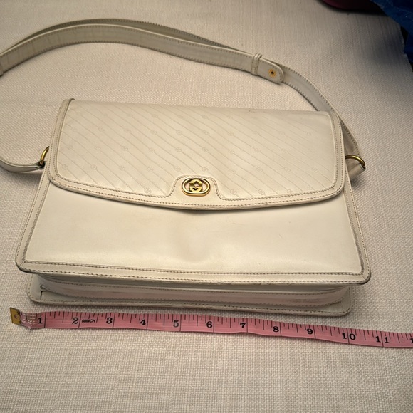 Gucci Vintage White Purse Handbag - Picture 15 of 17